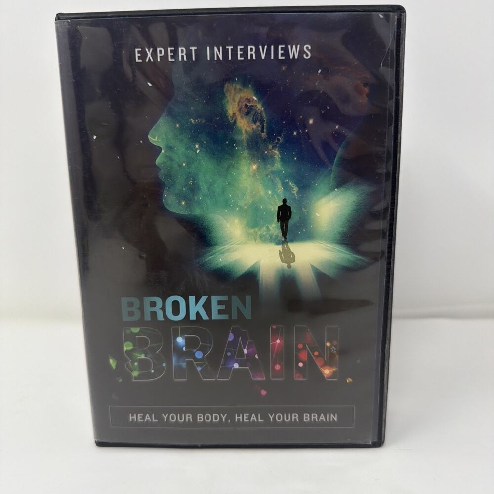 BROKEN BRAIN 4 DVD Video DEPRESSION Anxiety ADD Dementia MENTAL Health SELF-HELP